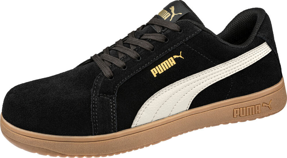 Puma Iconic BLK/GUM LOW S1PL