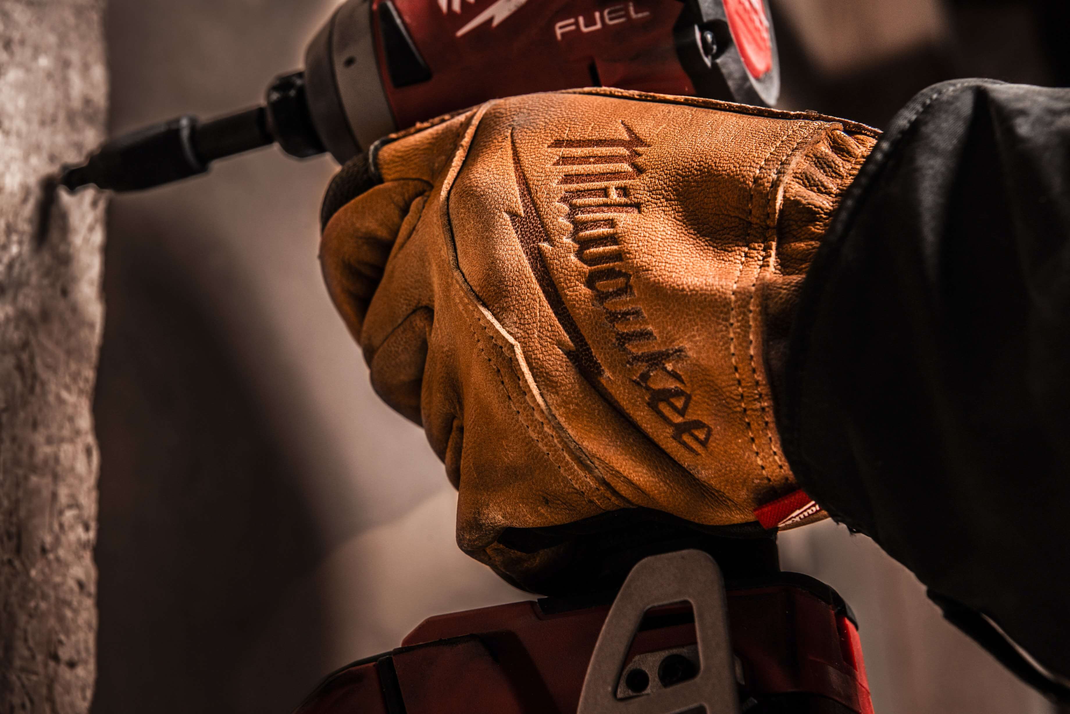Milwaukee Leder Handschuhe