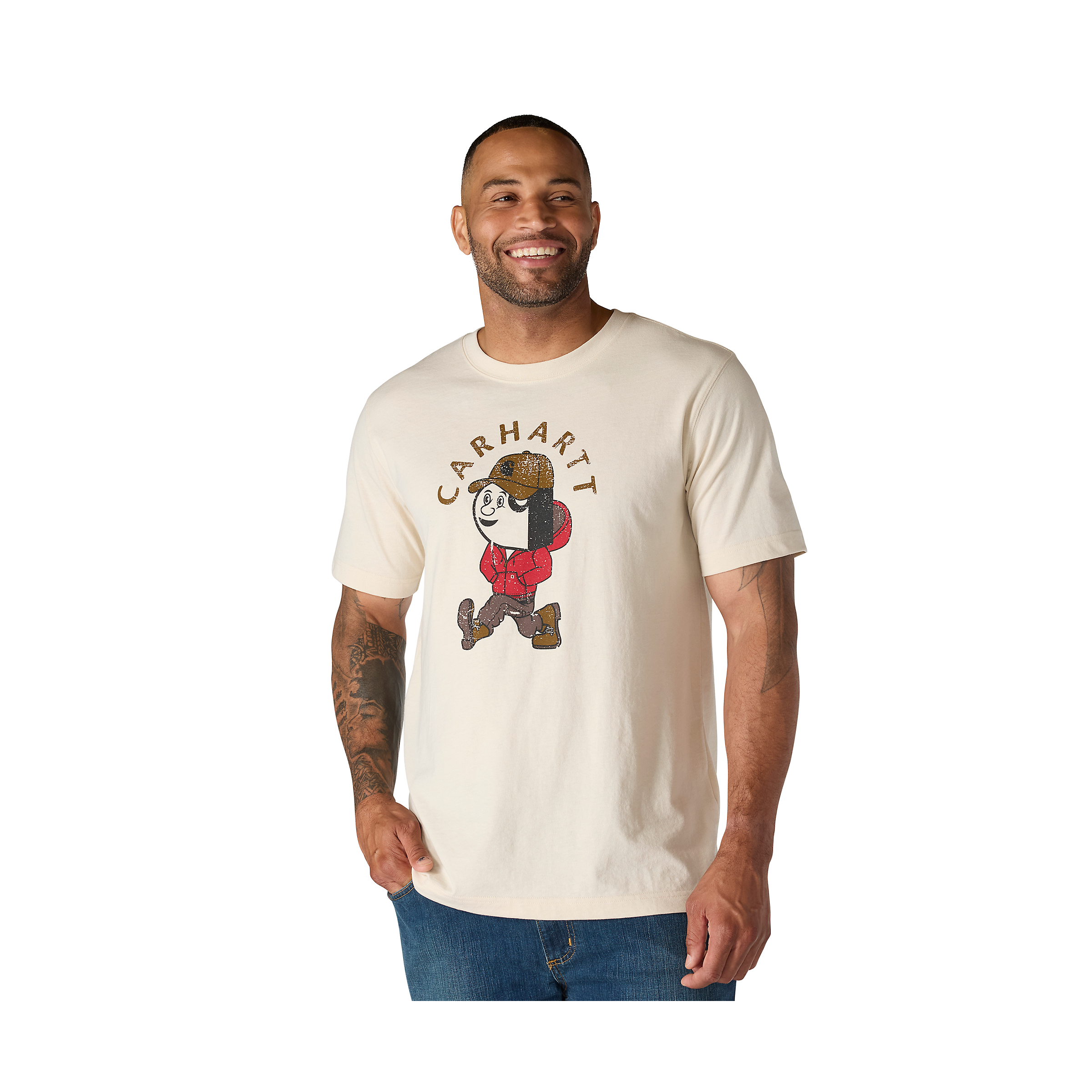 Carhartt T-Shirt mit Wander Grafik