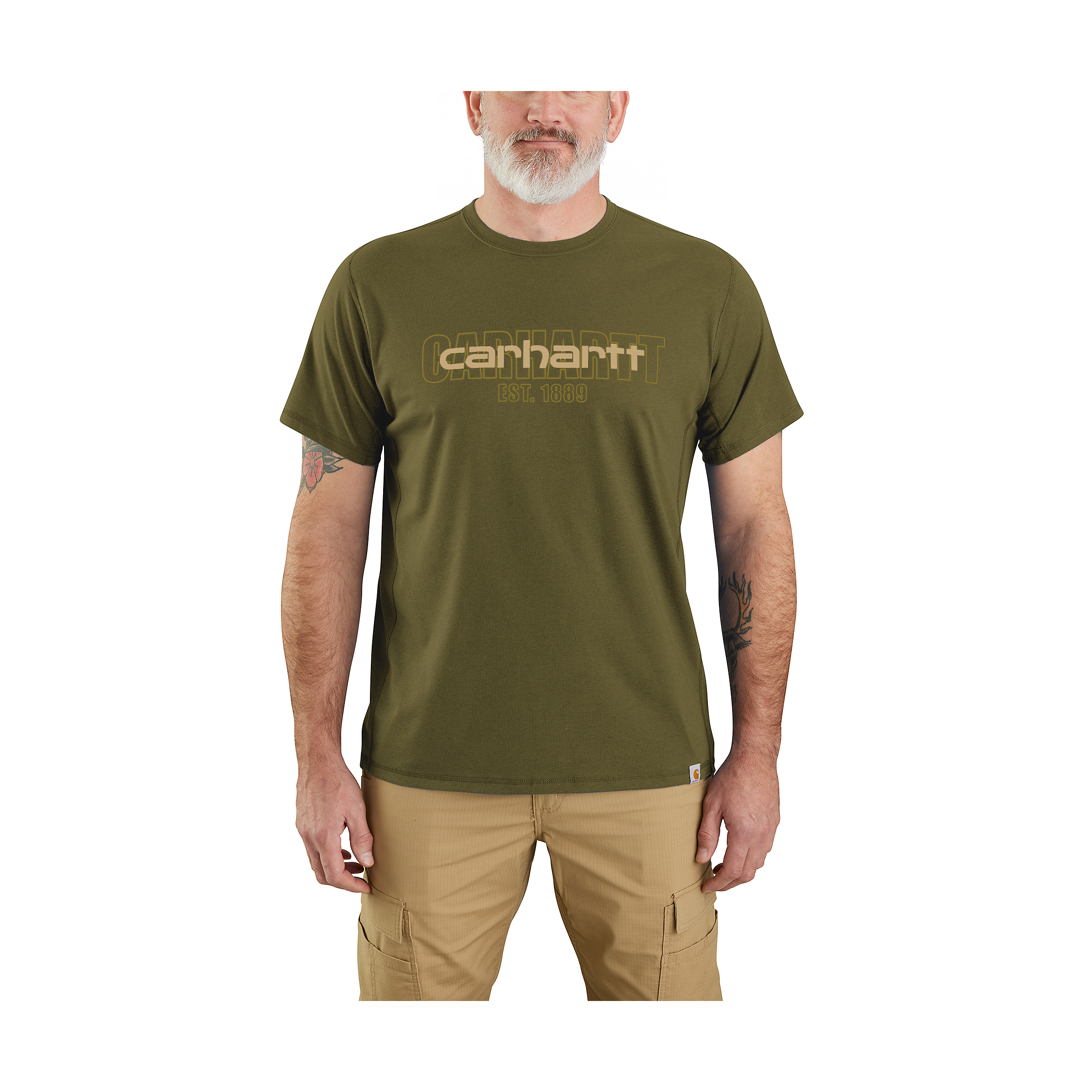 Carhartt T-Shirt Force mit Logografik