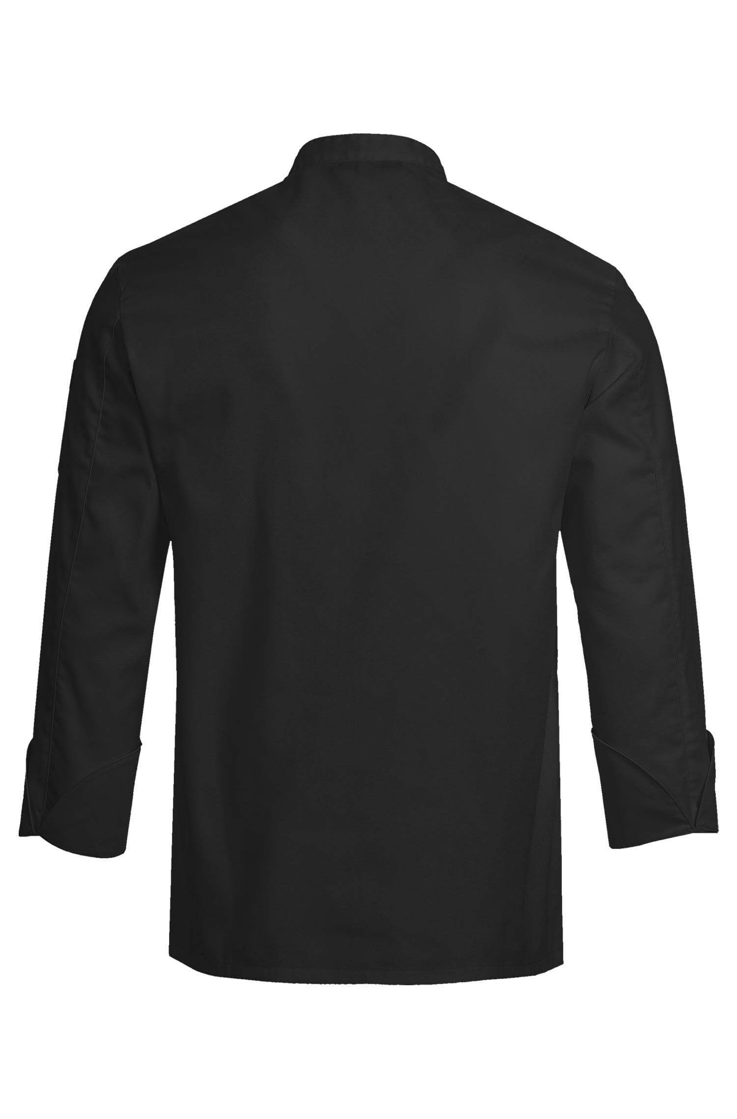 Koch-/Bäckerjacke langarm Druckknopf