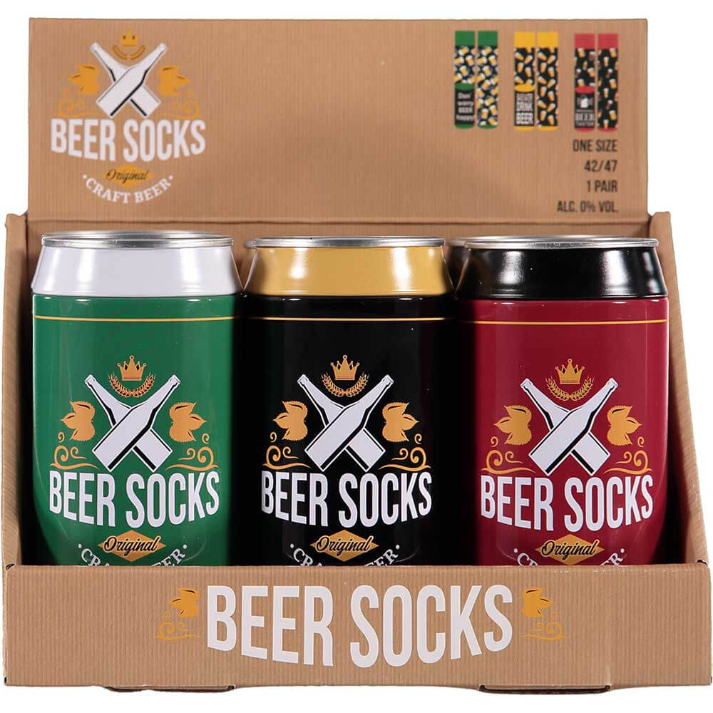 Beer Socks - Die Socke in der Dose