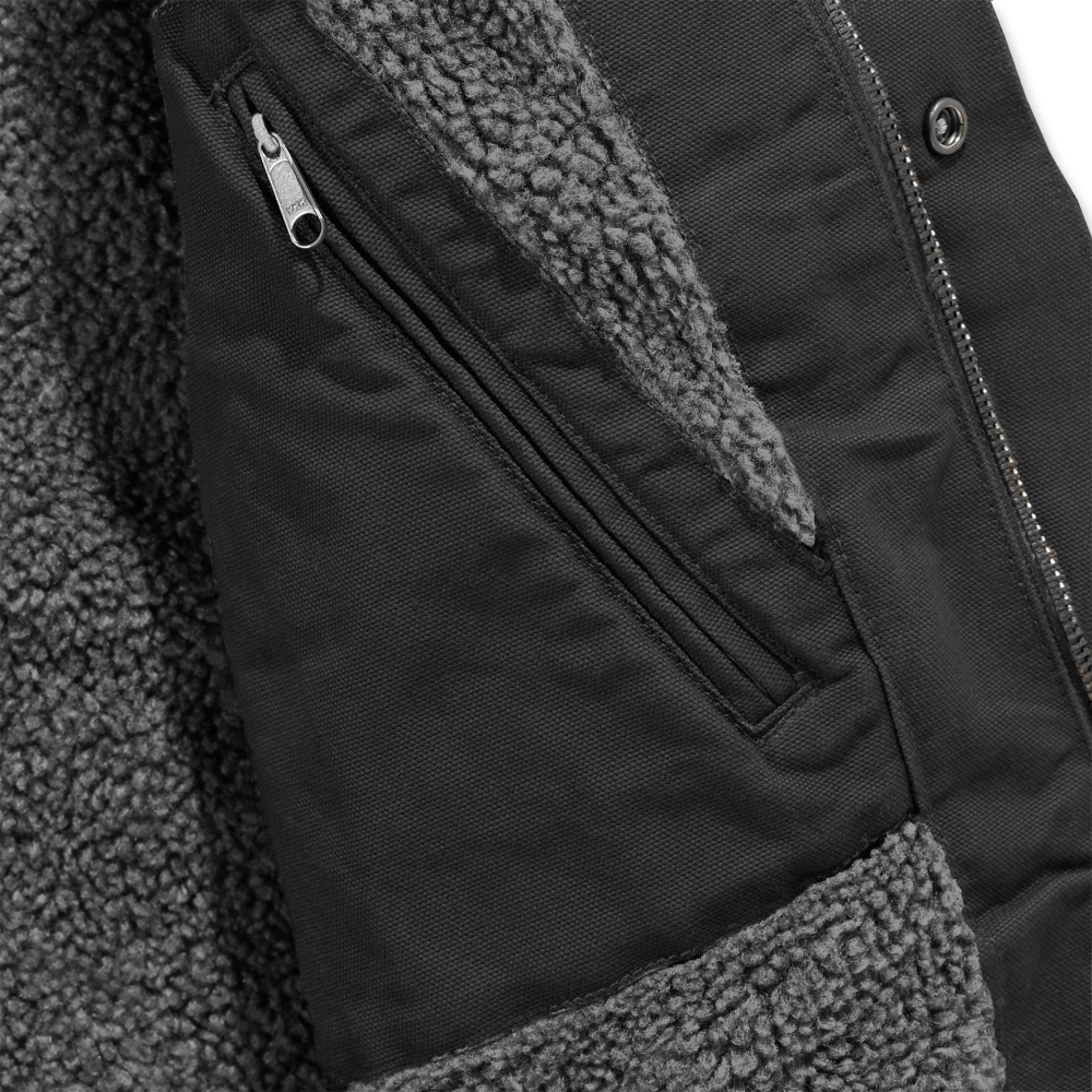 Washed Winterjacke Canvas