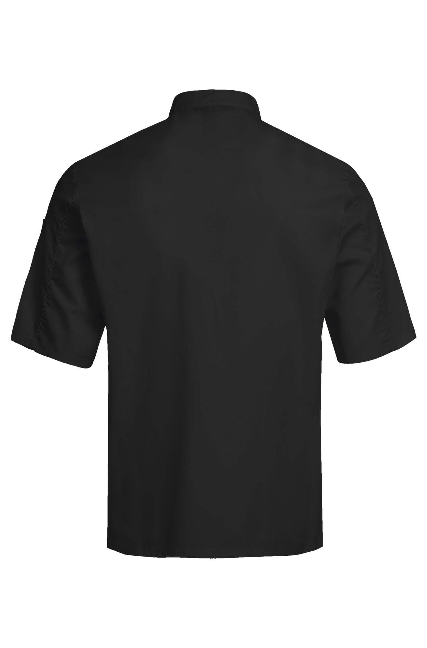 Koch-/Bäckerjacke halbarm Druckknopf