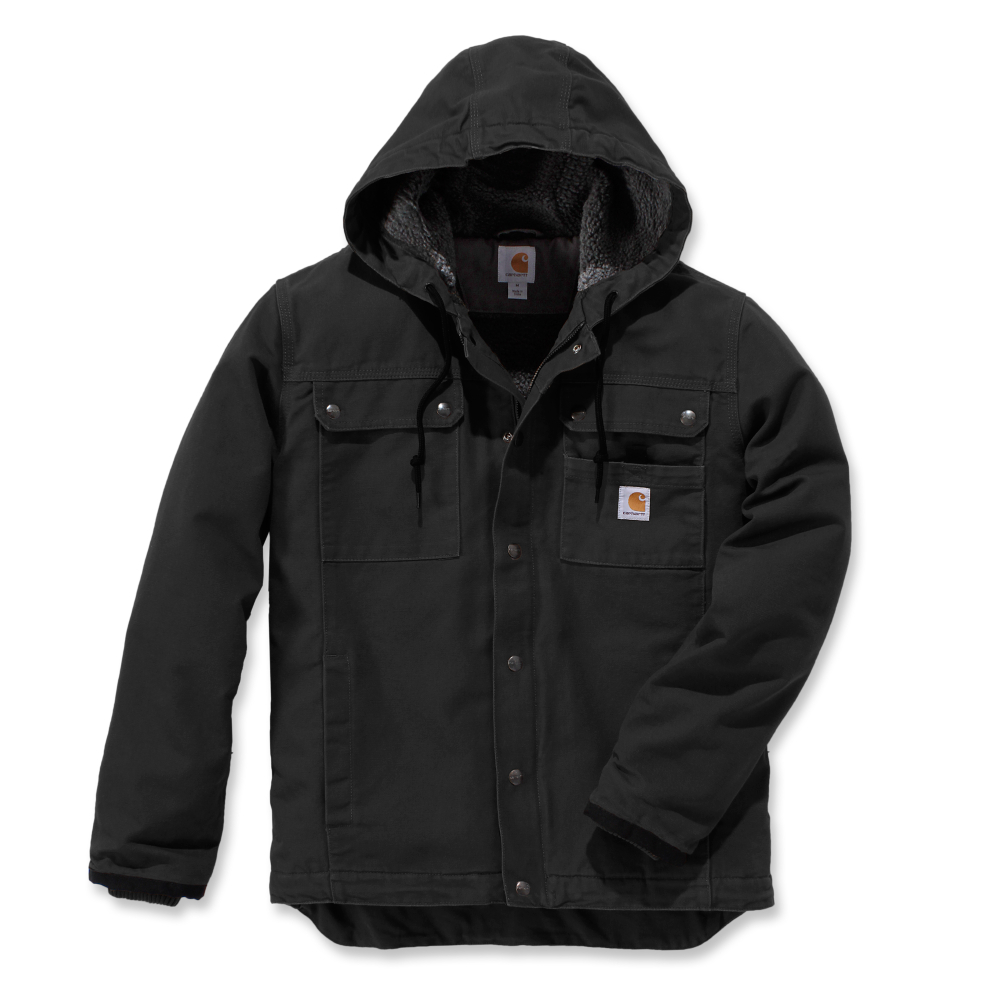 Washed Winterjacke Canvas