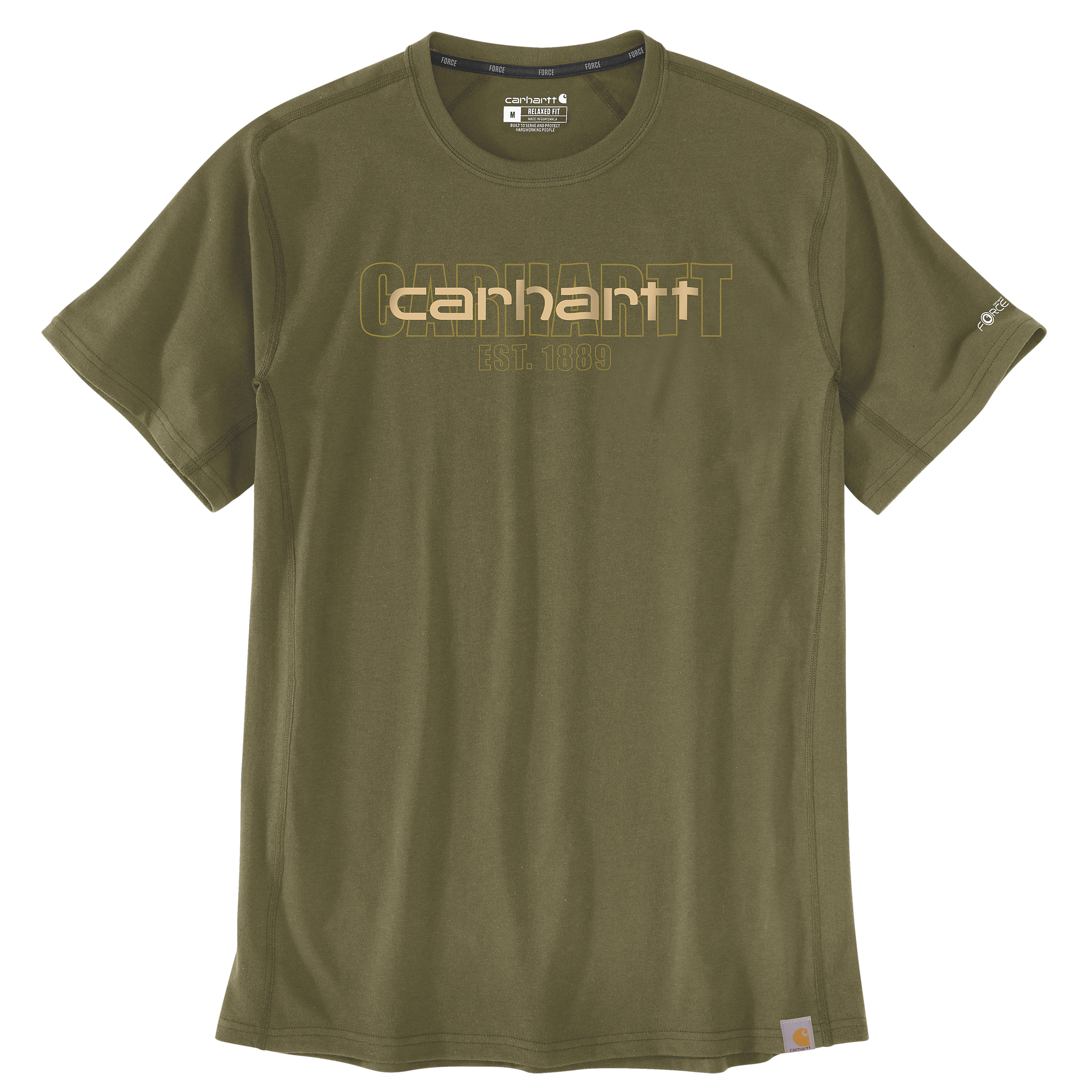 Carhartt T-Shirt Force mit Logografik