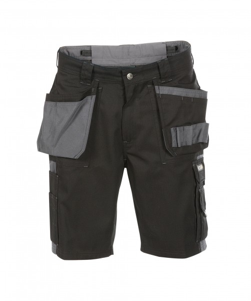 MONZA_Two-tone-work-shorts-with-multi-pockets_Black-Cement-grey_FRONT_1